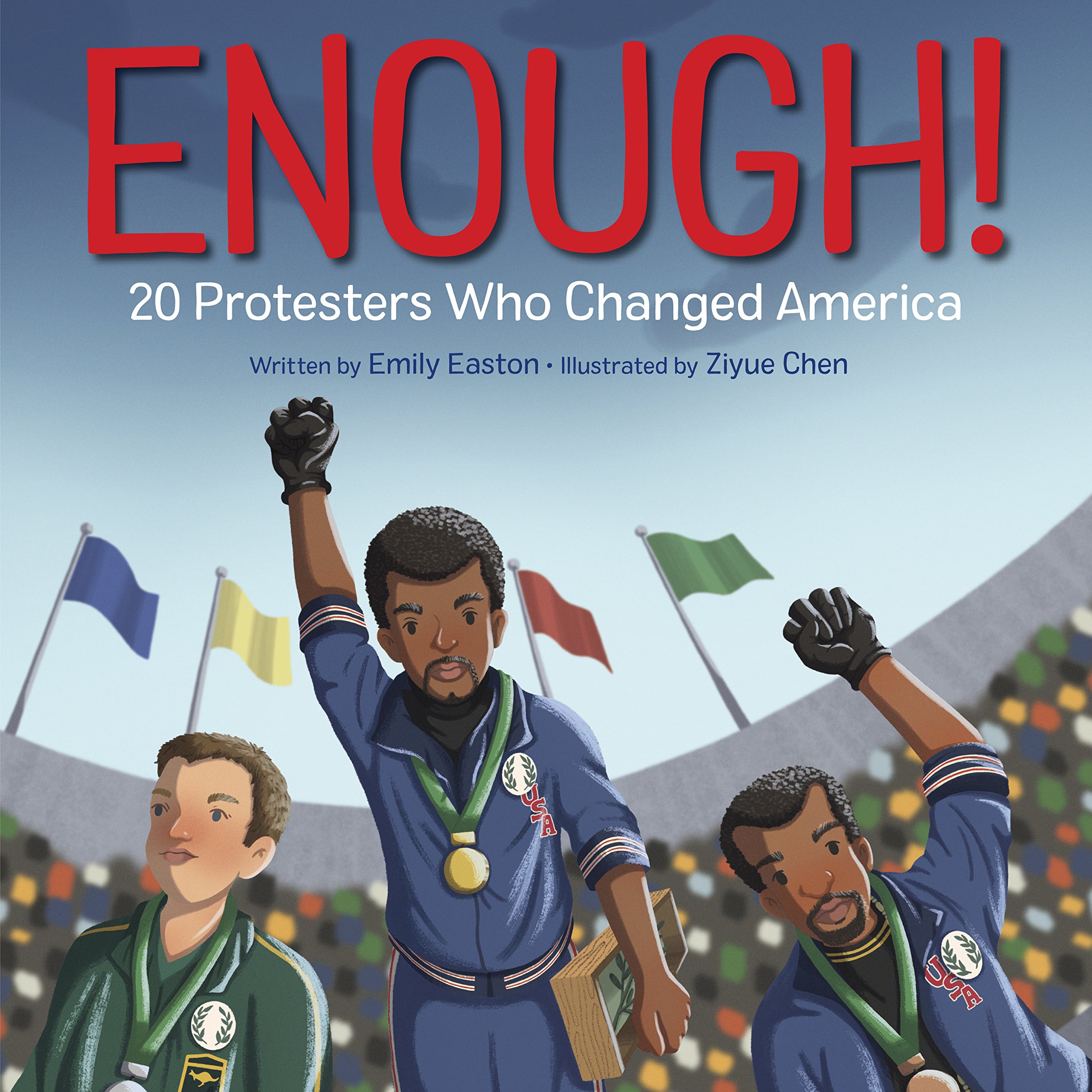 Enough! 20 Protesters, book cover