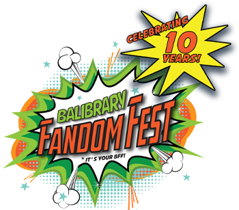 Fandom Fest Logo Celebrating ten years